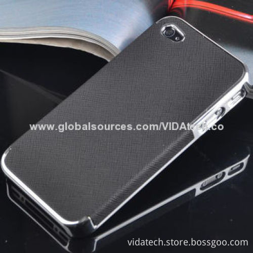PU-coated Hard PC Case for iPhone 5/iPhone 5S